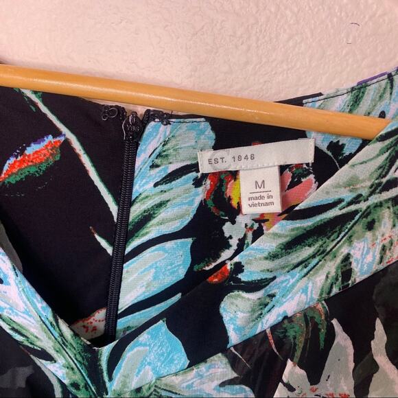 Est 1946 Black Floral Jumpsuit Medium - Picture 5 of 12